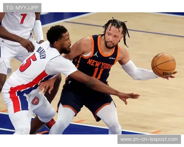 布伦森外线命中率爆表,尼克斯快攻连续得分